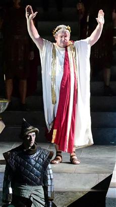 Pilate with soldier Malchus